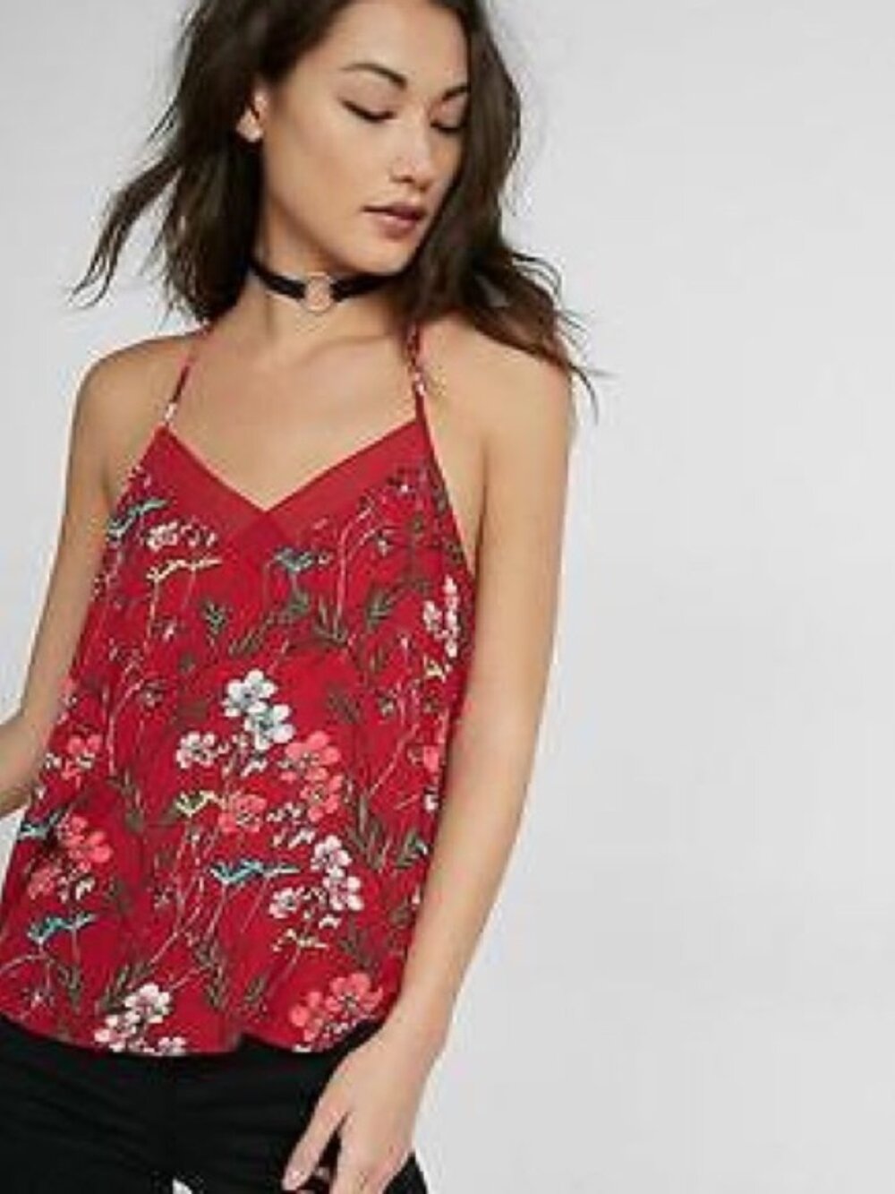 NWOT Vintage Express Floral Camisole